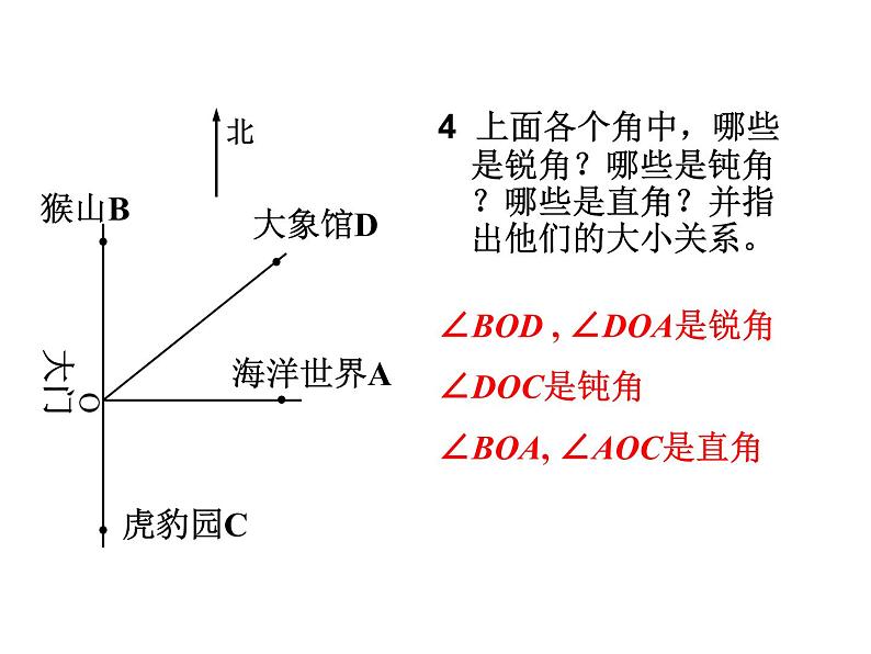 2021-2022北师大版数学七年级上册4.4角的比较课件（30张）第3页