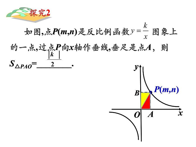 2021-2022北师大版九年级上册课件：第六章 反比例函数—— 反比例函数中的面积问题（27张）04