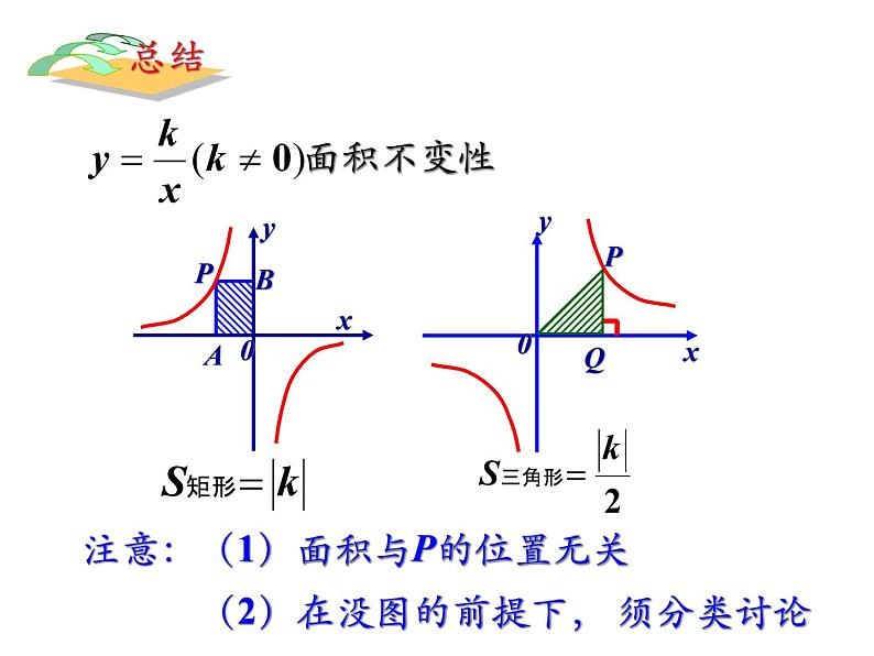 2021-2022北师大版九年级上册课件：第六章 反比例函数—— 反比例函数中的面积问题（27张）07