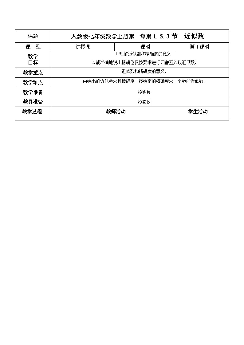 1.5.3近似数（课件+教案+练习）01