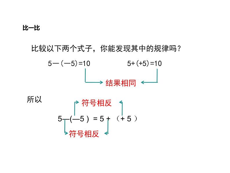 1.6 有理数的减法（5）（课件）数学七年级上册-冀教版第5页