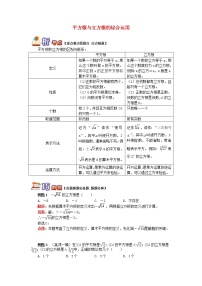 八年级数学下册知识点复习专题讲练平方根与立方根的综合运用含解析