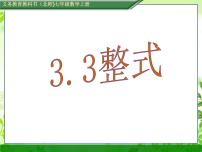 数学七年级上册3.3 整式教学演示课件ppt