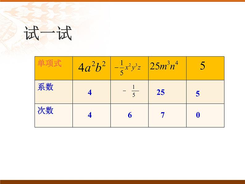 3.3 整式（40） 课件 2021-2022学年北师大版数学七年级上册第5页