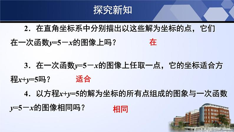 2021--2022学年北师大版八年级数学上册5.6二元一次方程与一次函数课件（25张）05