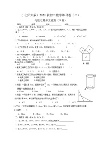 北师大版八年级上册第一章 勾股定理综合与测试精练