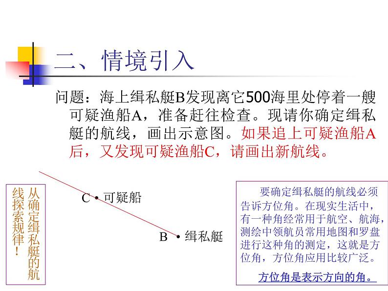 4.3.3余角和补角（方位角）人教版数学七年级上册 课件2第4页