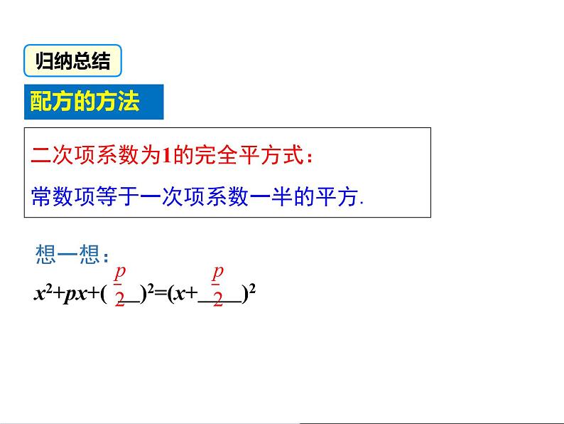 人教九数第21章一元二次方程 21.2.1 第2课时 配方法ppt06