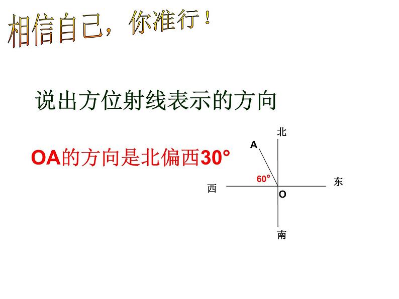 4.3.3余角和补角（方位角）人教版数学七年级上册 课件第5页