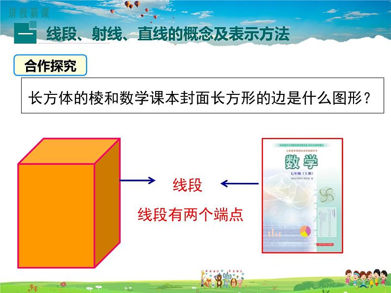 沪科版数学七年级上册-4.2线段、射线、直线【课件】第5页