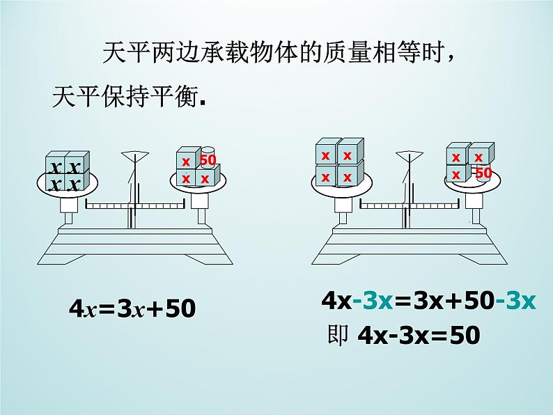 2021-2022学年度浙教版七年级数学上册 5.3一元一次方程的解法课件（13张）第2页