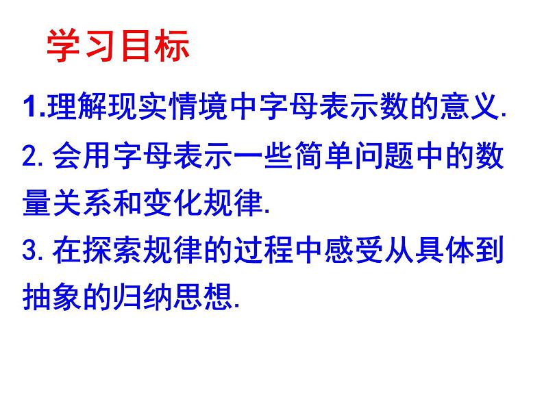 苏科版七年级数学上册3.1 字母表示数 课件第5页