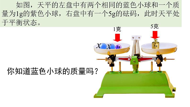 苏科版七年级数学上册4.1 《从问题到方程》教学 课件01