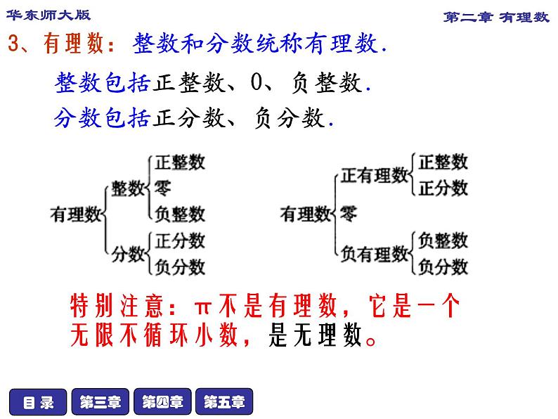 华师版七上数学总复习课件PPT06