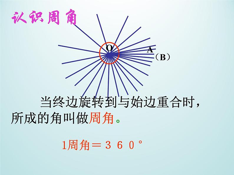 浙教版数学七年级上册 6.5 角与角的度量_（课件）第7页