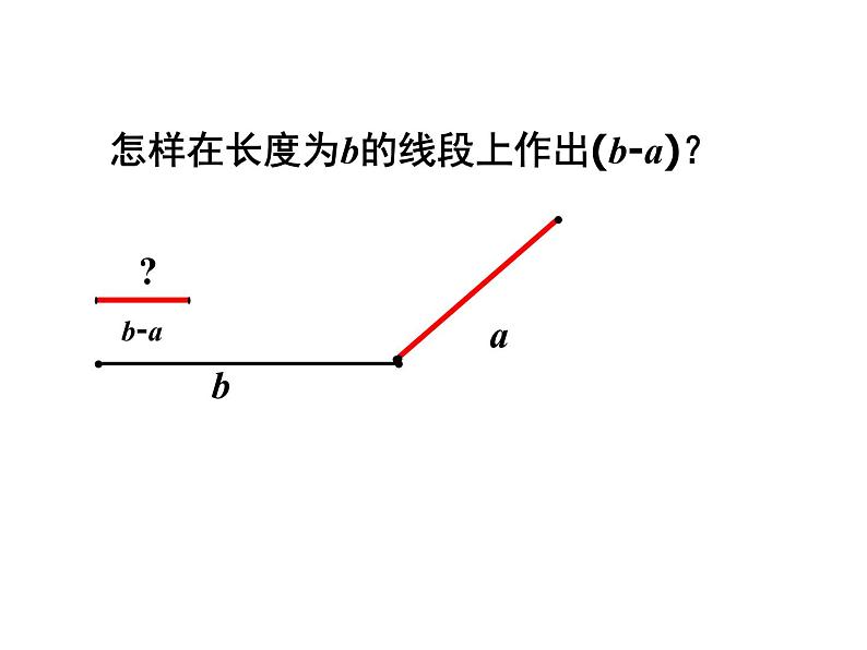 浙教版数学七年级上册 6.4线段的和差（外加几何画板）（课件）05