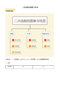 初中人教版22.1 二次函数的图象和性质综合与测试教学设计