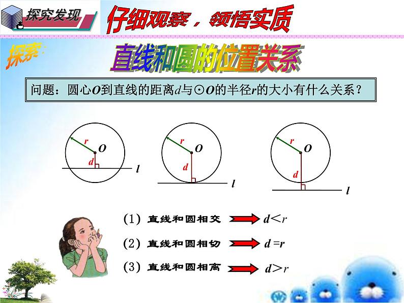 27.2.2 直线和圆的位置关系（课件）九年级数学（华师大版）06