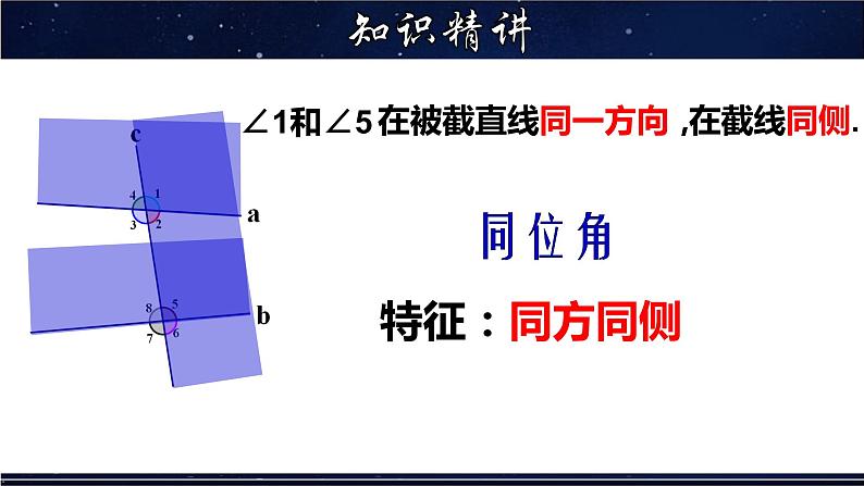 5.1.3 同位角、内错角、同旁内角-七年级数学上册教材配套教学课件(华师大版)第4页