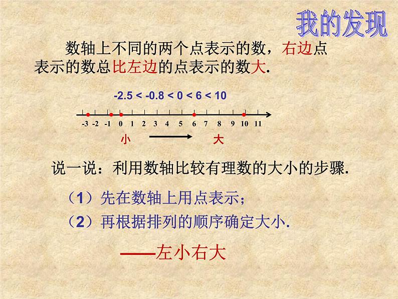 人教版七年级上册数学 1.2.4  绝对值(2) 课件第5页