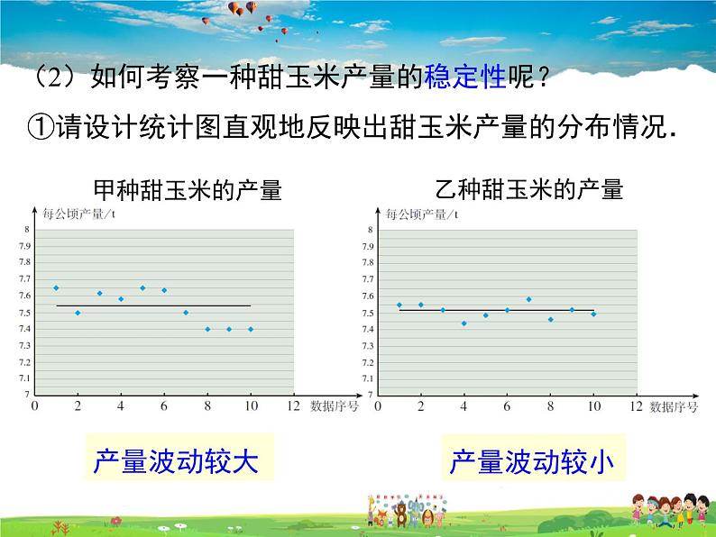 华师版数学八年级下册-20.3.1 方差  20.3.2 用计算器求方差课件PPT第8页