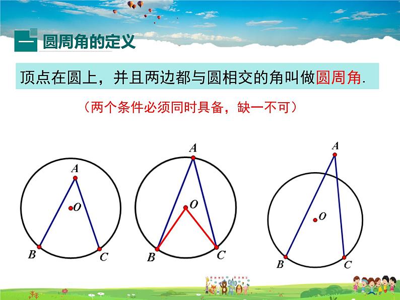 华师版数学九年级下册-27.1.3 圆周角【教学课件】04