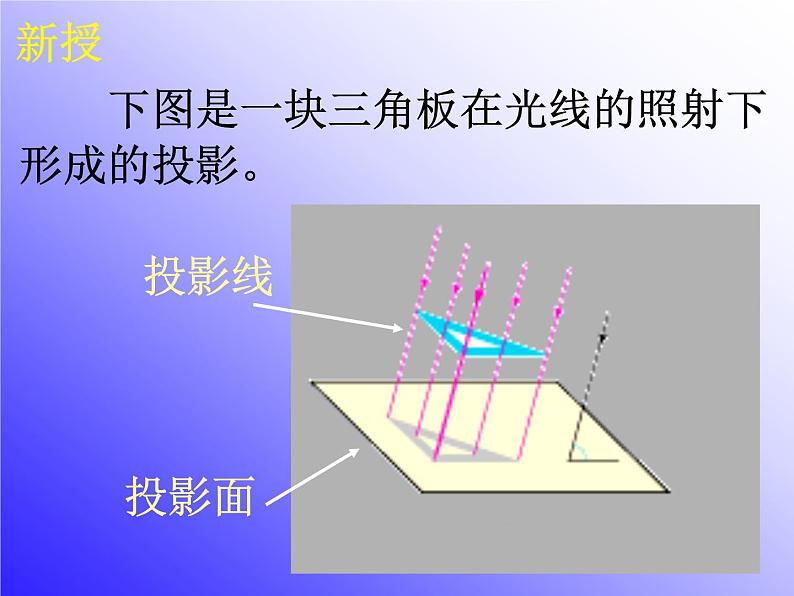 北师大版九年级上册第五章  5.1投影（第二课时）课件PPT第3页