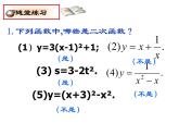 北师大版九年级下册第二章  第二章：二次函数回顾与思考（第一课时）课件PPT