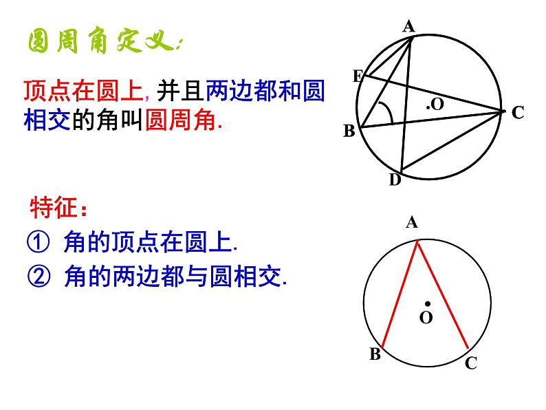 北师大版九年级下册第三章  3.4圆周角和圆心角的关系（第一课时）课件PPT第5页