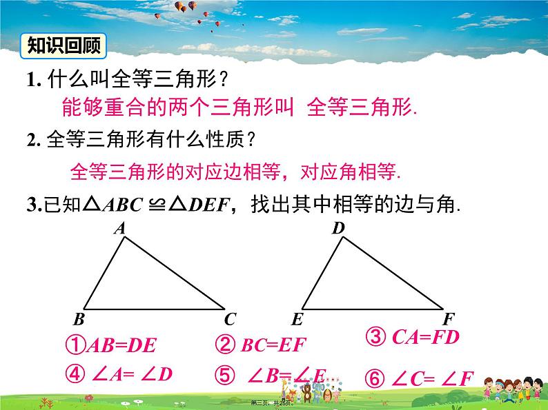 人教版数学八年级上册-12.2 第1课时 “边边边”课件PPT03