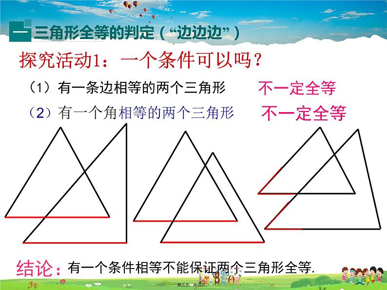 人教版数学八年级上册-12.2 第1课时 “边边边”课件PPT05