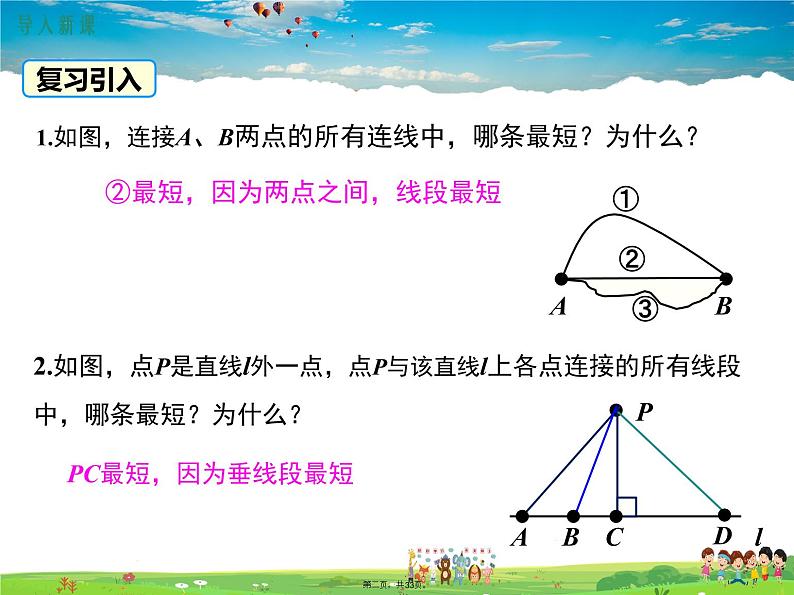 人教版数学八年级上册-13.4 课题学习 最短路径问题课件PPT02