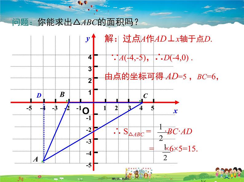 沪科版数学八年级上册-11.1 第2课时 坐标平面内的图形【课件】第7页