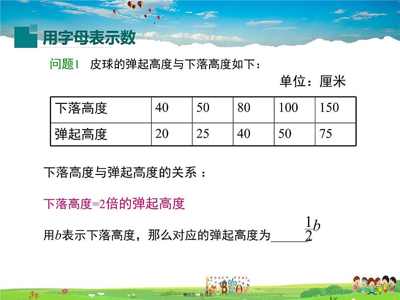 华师版数学七年级上册-3.1.1 用字母表示数【教学课件】03