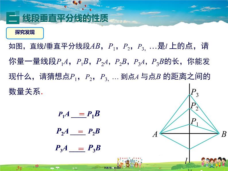 沪科版数学八年级上册-15.2 线段的垂直平分线【课件】05