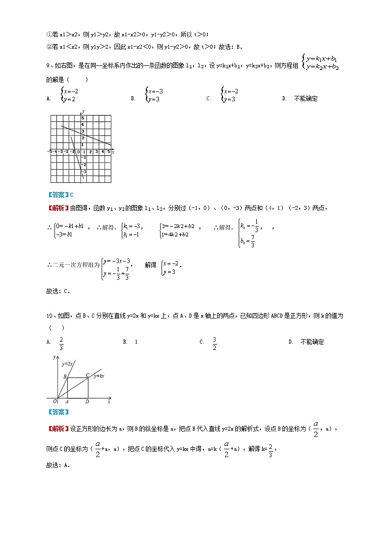 安徽合肥市瑶海区三十八中2020-2021第一学期学年第一次月考八年级 数学试卷（含解析）03