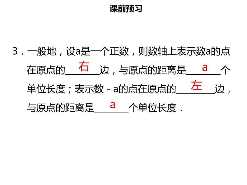 七年级数学上册第一章有理数1.2.2数轴课件新人教版第4页