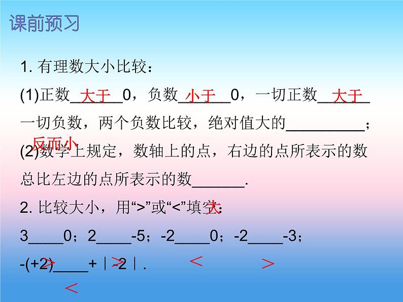 七年级数学上册第一章有理数1.2有理数第5课时绝对值二内文课件新版新人教版第2页