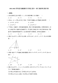 2021学年第十一章 三角形综合与测试达标测试