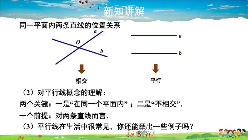 人教版数学七年级下册-5.2.1 平行线课件PPT第5页