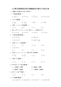 2021学年1.3 整数指数幂综合与测试课后练习题