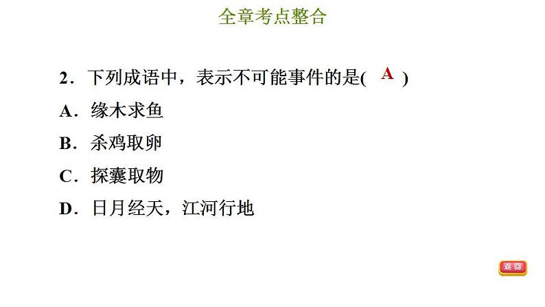 冀教版九年级下册数学 第31章 第三十一章综合复习训练 习题课件第5页