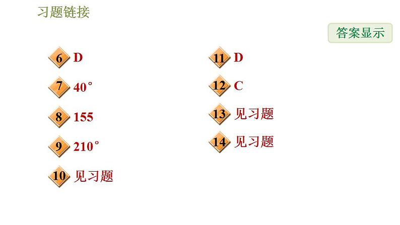 沪科版九年级数学 第24章 24.3.3 圆内接四边形 习题课件第3页