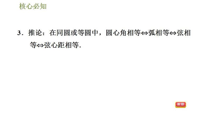 沪科版九年级数学 第24章 24.2.3 圆心角、弧、弦、弦心距间关系 习题课件第6页