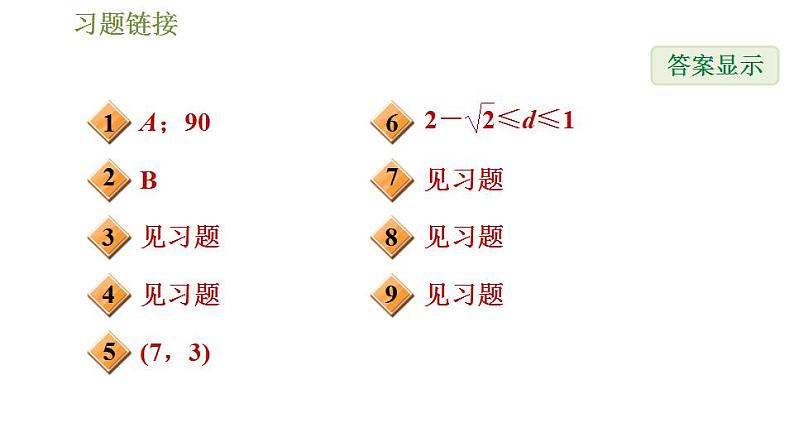 沪科版九年级数学 第24章 专题技能训练(一)  利用旋转变换解题 习题课件第2页