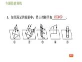 沪科版九年级数学 第25章 专题技能训练(五)  平行投影、中心投影、正投影几种常见应用 习题课件