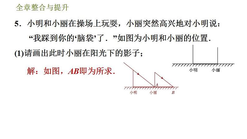 沪科版九年级数学 第25章 全章整合与提升 习题课件第7页