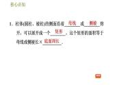 沪科版九年级数学 第24章 24.7.2 圆柱、圆锥的侧面展开图 习题课件