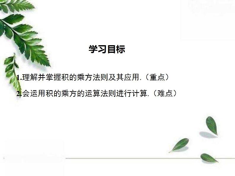 华师大版八年级上册数学 12.1.3 积的乘方 教学课件02