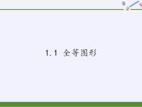 苏科版八年级上册第一章 全等三角形1.1 全等图形课文内容课件ppt